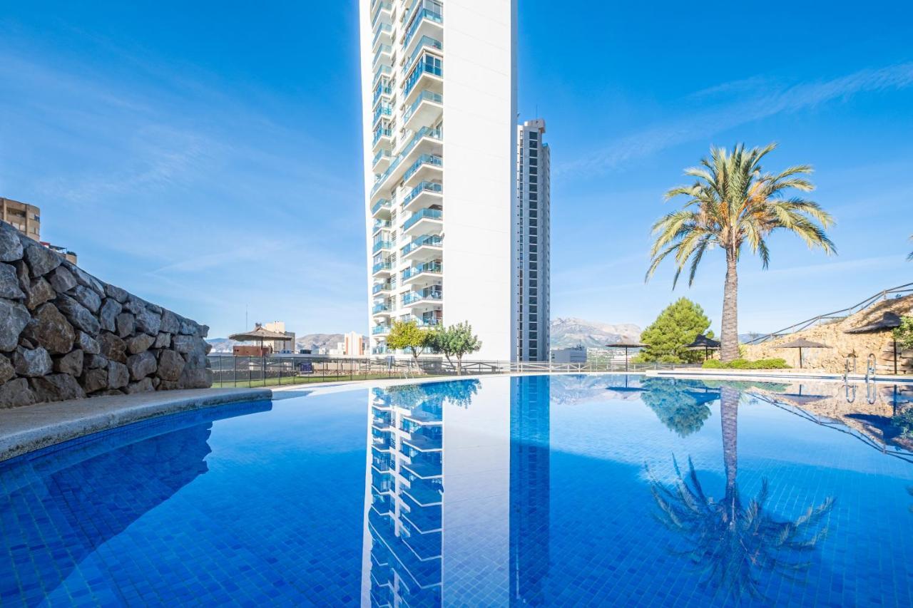 Torre Lugano Apartment Levante Beach 貝尼多姆 外观 照片