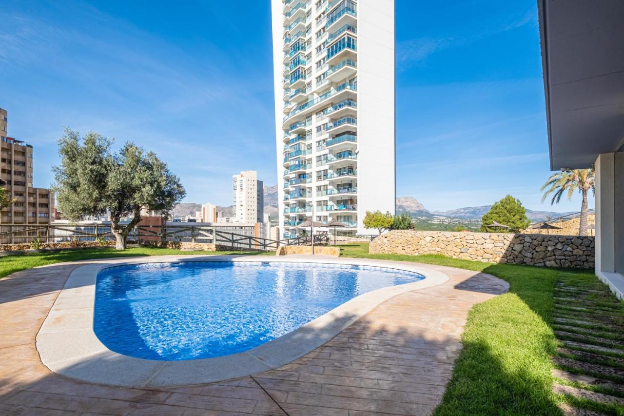 Torre Lugano Apartment Levante Beach 貝尼多姆 外观 照片